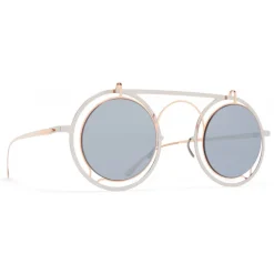 Mykita - Siru - Mykita & Damir Doma - Champagne Gold Silver - Metal Collection - Sunglasses - Mykita Eyewear - Avvenice