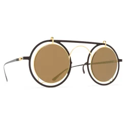 Mykita - Siru - Mykita & Damir Doma - Gold Terra - Metal Collection - Sunglasses - Mykita Eyewear - Avvenice