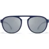 Mykita - Sting - Mykita Mylon - Navy Blue Silver - Mylon Collection - Sunglasses - Mykita Eyewear - Avvenice