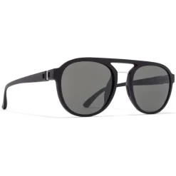 Mykita - Sting - Mykita Mylon - Black Silver - Mylon Collection - Sunglasses - Mykita Eyewear - Avvenice