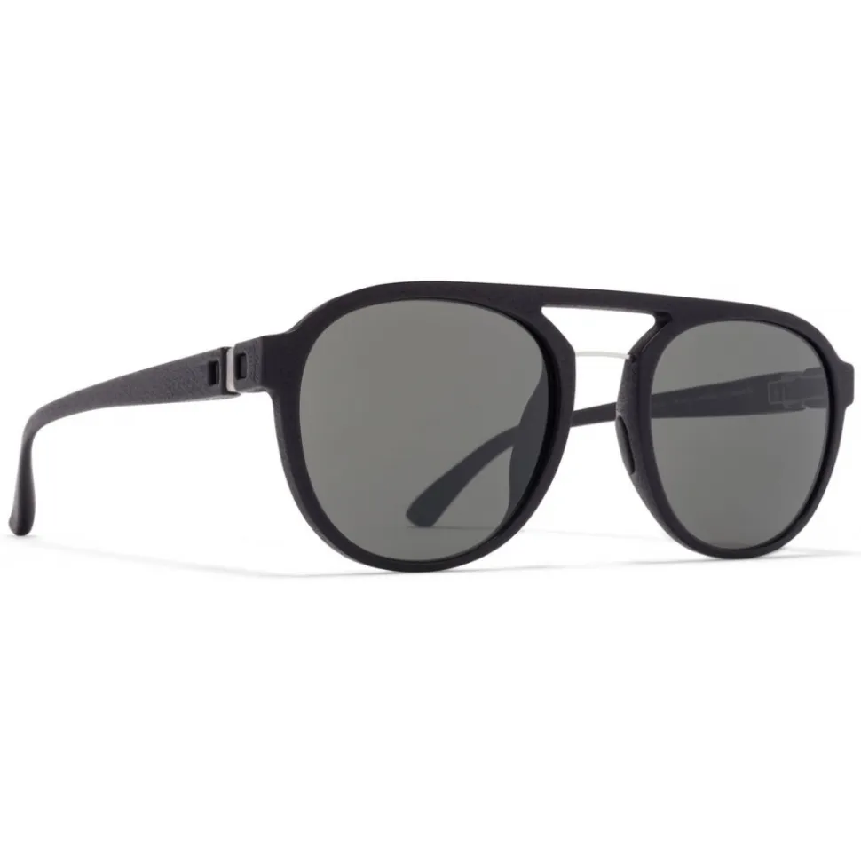 Mykita - Sting - Mykita Mylon - Black Silver - Mylon Collection - Sunglasses - Mykita Eyewear - Avvenice