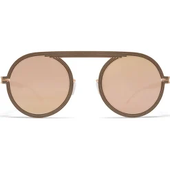 Mykita - Studio 6.1 - Mykita Studio - Champagne Gold Black - Metal Collection - Sunglasses - Mykita Eyewear - Avvenice