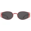 Mykita - Studio 8.2 - Mykita Studio - Red Dark Grey - Metal Collection - Sunglasses - Mykita Eyewear - Avvenice