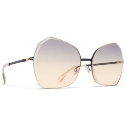 Mykita - Studio 10.1 - Mykita Studio - Gold Indigo Orange - Metal Collection - Sunglasses - Mykita Eyewear - Avvenice