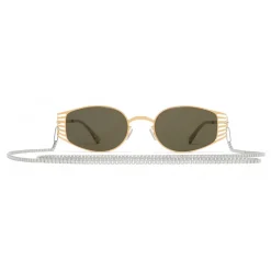 Mykita - Studio 8.2 - Oval Metal Sunglasses - New Collection - Mykita Eyewear - Avvenice
