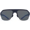 Mykita - Super - Mykita & Bernhard Willhelm - Indigo Blue Black - Metal Collection - Sunglasses - Mykita Eyewear - Avvenice