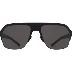 Mykita - Super - Mykita & Bernhard Willhelm - Matte Black Dark Grey - Metal Collection - Sunglasses - Mykita Eyewear - Avvenice