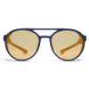 Mykita - Targa - Mykita Mylon - Navy Blue Pearly Gold - Mylon Collection - Sunglasses - Mykita Eyewear - Avvenice