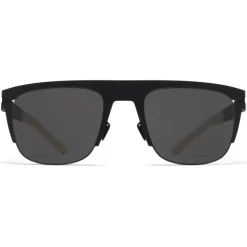 Mykita - Total - Mykita & Bernhard Willhelm - Black White Dark Grey - Metal Collection - Sunglasses - Mykita Eyewear - Avvenice