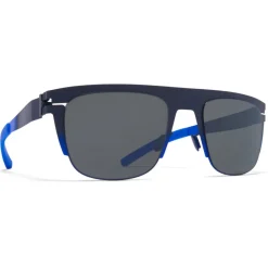 Mykita - Total - Mykita & Bernhard Willhelm - Indigo Blue Black - Metal Collection - Sunglasses - Mykita Eyewear - Avvenice