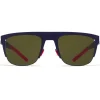 Mykita - Total - Mykita & Bernhard Willhelm - Mulberry Fuchia Green - Metal Collection - Sunglasses - Mykita Eyewear - Avvenice