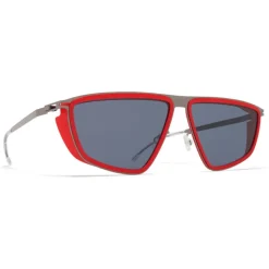 Mykita - Tribe - Mykita Mylon - Red Graphite Dark Grey - Mylon Collection - Sunglasses - Mykita Eyewear - Avvenice