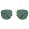 Mykita - Vito - Lite - Silver Dark Green - Metal Collection - Sunglasses - Mykita Eyewear - Avvenice