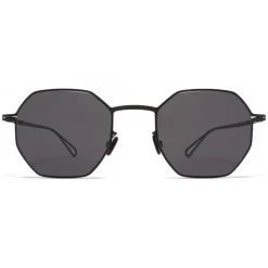 Mykita - Walsh - Mykita & Bernhard Willhelm - Black Dark Grey - Metal Collection - Sunglasses - Mykita Eyewear - Avvenice
