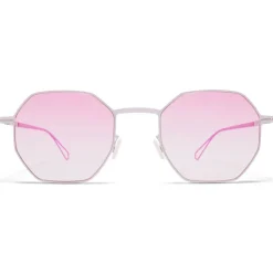 Mykita - Walsh - Mykita & Bernhard Willhelm - Chrome Lilac Pink - Metal Collection - Sunglasses - Mykita Eyewear - Avvenice