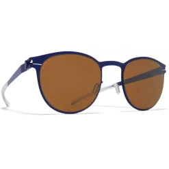 Mykita - Weston - NO1 - Blue Amber Brown - Metal Collection - Sunglasses - Mykita Eyewear - Avvenice