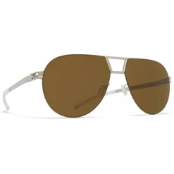 Mykita - Wilder - NO1 - Black Brown Silver - Metal Collection - Sunglasses - Mykita Eyewear - Avvenice