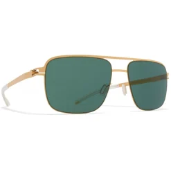 Mykita - Wilder - NO1 - Frosted Gold Green - Metal Collection - Sunglasses - Mykita Eyewear - Avvenice
