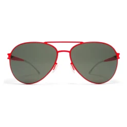Mykita - Woodpecker - Mykita First - Red Black - Metal Collection - Sunglasses - Mykita Eyewear - Avvenice