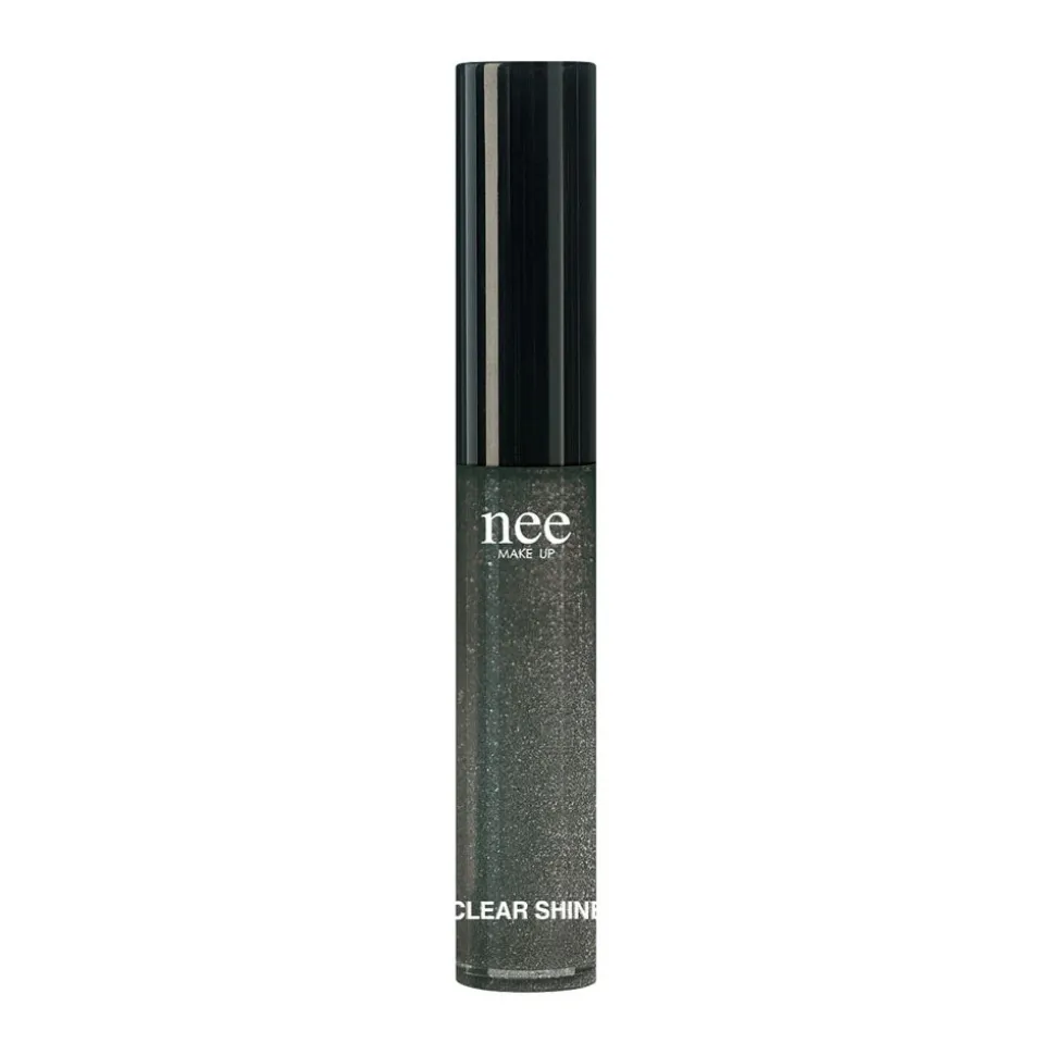 Nee Make Up - Milano - Clear Shine Gloss Sparkling Grey - Clear / Transparent Gloss - Lips - Professional Make Up - Avvenice