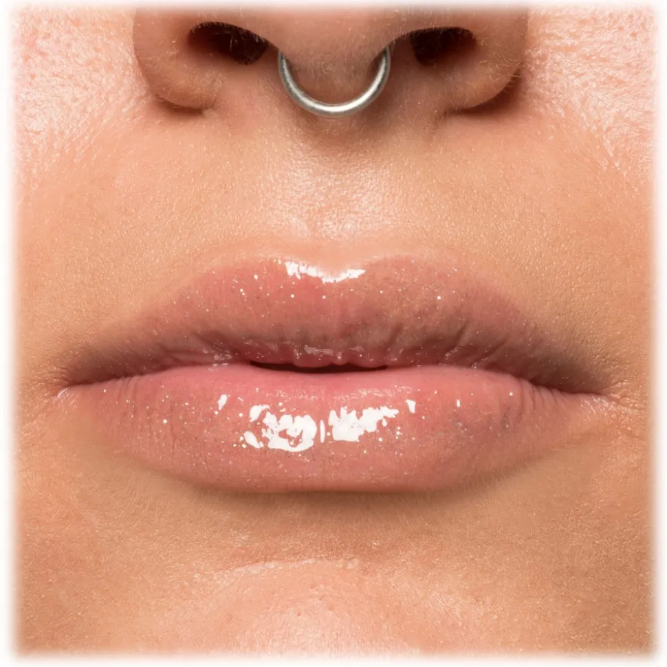 Nee Make Up - Milano - Clear Shine Gloss Sparkling Grey - Clear / Transparent Gloss - Lips - Professional Make Up - Avvenice