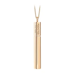 NESS1 - Cig.Au.Rette Necklace 18Kt Rose Gold and Diamond and Ruby - Drug Collection - Handcrafted Necklace - High Quality Luxury - Avvenice