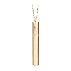 NESS1 - Cig.Au.Rette Necklace 18Kt Rose Gold and Diamond and Ruby - Drug Collection - Handcrafted Necklace - High Quality Luxury - Avvenice
