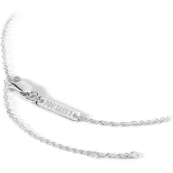 NESS1 - Have A Blast Necklace 9Kt White Gold and Diamonds - Sex Bomb Collection - Handcrafted Necklace - High Quality Luxury - Avvenice