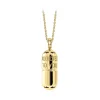 NESS1 - Pill.Ola Necklace 9Kt Yellow Gold and Diamond - Drug Collection - Handcrafted Necklace - High Quality Luxury - Avvenice