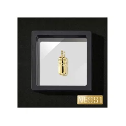 NESS1 - Pill.Ola Necklace 18Kt Yellow Gold and Diamond - Drug Collection - Handcrafted Necklace - High Quality Luxury - Avvenice