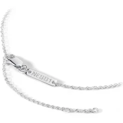 NESS1 - Sex Bomb Necklace 18kt White Gold and Diamonds - Sex Bomb Collection - Handcrafted Necklace - High Quality Luxury - Avvenice