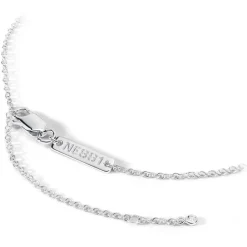 NESS1 - Sex Bomb Necklace 9kt White Gold and Diamonds - Sex Bomb Collection - Handcrafted Necklace - High Quality Luxury - Avvenice