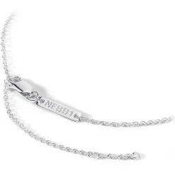 NESS1 - Sex Bomb Necklace 9kt White Gold and Diamond - Sex Bomb Collection - Handcrafted Necklace - High Quality Luxury - Avvenice
