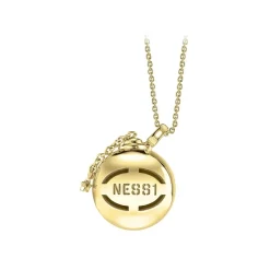 NESS1 - Sex Bomb Necklace 18kt Yellow Gold and Diamond - Sex Bomb Collection - Handcrafted Necklace - High Quality Luxury - Avvenice