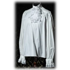 Nicolao Atelier - Historic 18th Century Shirt - Man - Shirt - Made in Italy - Luxury Exclusive Collection - Avvenice