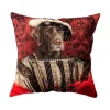 Nicolao Atelier - Pillow with Portrait - Francesco I - Pillow - Made in Italy - Luxury Exclusive Collection - Avvenice