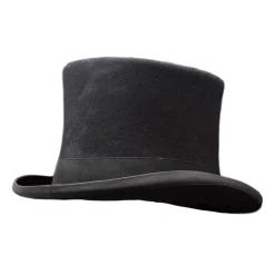 Nicolao Atelier - 800's Cylinder - Black - Hats - Made in Italy - Luxury Exclusive Collection - Avvenice