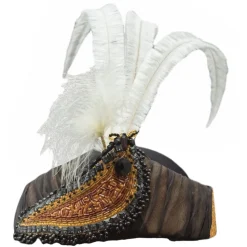 Nicolao Atelier - 30's Headband Hairstyle - Stones and Feathers - Hats - Made in Italy - Luxury Exclusive Collection - Avvenice