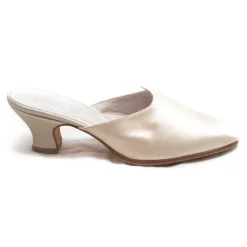 Nicolao Atelier - Sabot - Woman Color Cream - Shoe - Made in Italy - Luxury Exclusive Collection - Avvenice