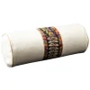 Nicolao Atelier - Satin Cylinder Pillow with Central Pattern - Pillow - Made in Italy - Luxury Exclusive Collection - Avvenice