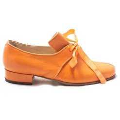 Nicolao Atelier - Shoe '700 - Man Orange Color - Shoe - Made in Italy - Luxury Exclusive Collection - Avvenice