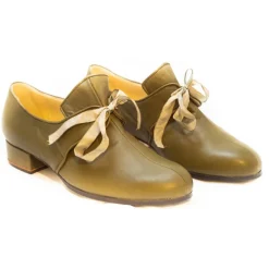 Nicolao Atelier - Shoe '700 - Man Olive Green Color - Shoe - Made in Italy - Luxury Exclusive Collection - Avvenice