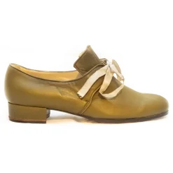 Nicolao Atelier - Shoe '700 - Man Olive Green Color - Shoe - Made in Italy - Luxury Exclusive Collection - Avvenice