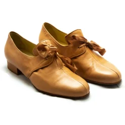 Nicolao Atelier - Shoe '700 - Man Cognac Color - Shoe - Made in Italy - Luxury Exclusive Collection - Avvenice