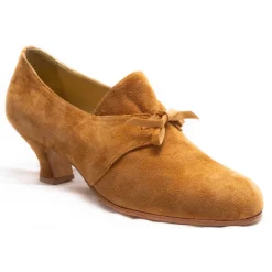 Nicolao Atelier - Shoe '700 - Woman Cognac Color (Suede) - Shoe - Made in Italy - Luxury Exclusive Collection - Avvenice