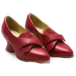 Nicolao Atelier - Shoe '700 - Woman Red Color (Calf) - Shoe - Made in Italy - Luxury Exclusive Collection - Avvenice