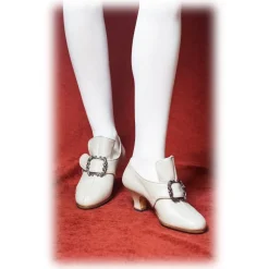 Nicolao Atelier - Shoe '700 - Woman Butter Color - Shoe - Made in Italy - Luxury Exclusive Collection - Avvenice