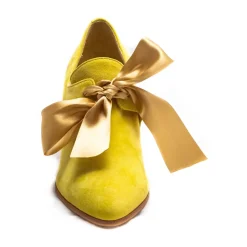Nicolao Atelier - Shoe '700 - Woman Green Color (Suede) - Shoe - Made in Italy - Luxury Exclusive Collection - Avvenice