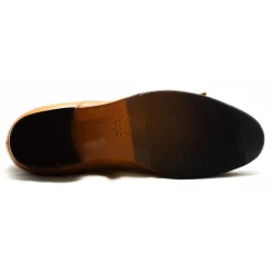 Nicolao Atelier - Slipper Shoe - Man Cognac Color with Fringe - Shoe - Made in Italy - Luxury Exclusive Collection - Avvenice