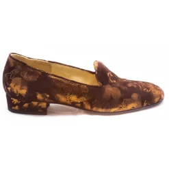 Nicolao Atelier - Slipper Shoe - Woman Brown Color - Shoe - Made in Italy - Luxury Exclusive Collection - Avvenice